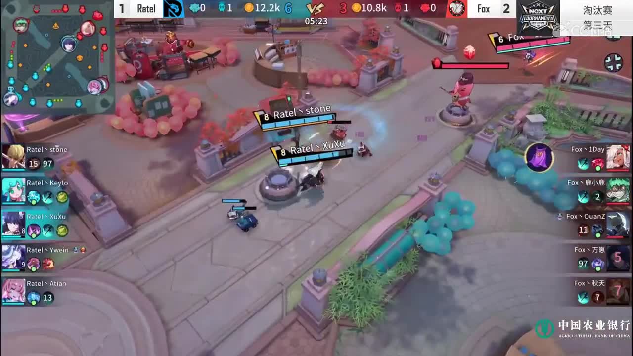 【2019NEXT秋季赛】非人学园QwQ杯赛S4淘汰赛 Ratel vs FOX
