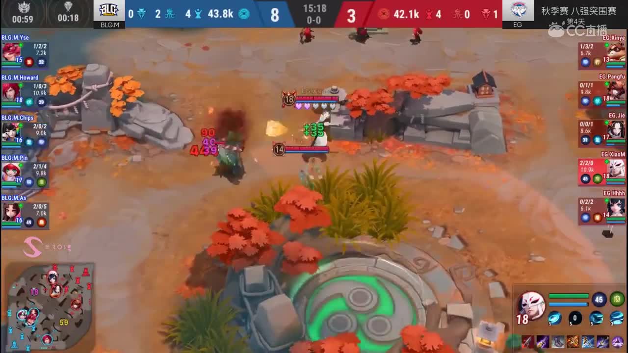 【2019NEXT秋季赛】决战平安京！8强突围赛 BLG.M VS EG