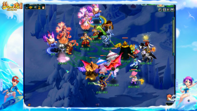 难民五开激战后羿上boss巫罗幻象，怪很温柔，轻松过关！（这一次不会手残了，请了操作手）