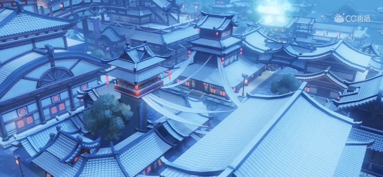 长安 雪景 实景