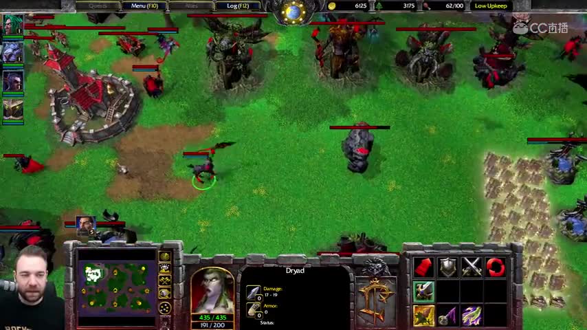 【魔兽争霸3重制版】欧洲魔兽主播试玩Beta版暗夜精灵魔法施放效果展示，虽然还没有新的模型但魔法效果