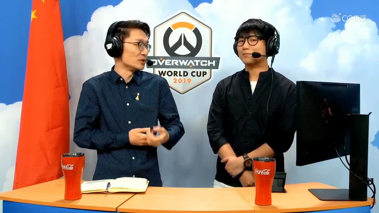 [2019守望先锋世界杯]半决赛 韩国队 vs 美国队