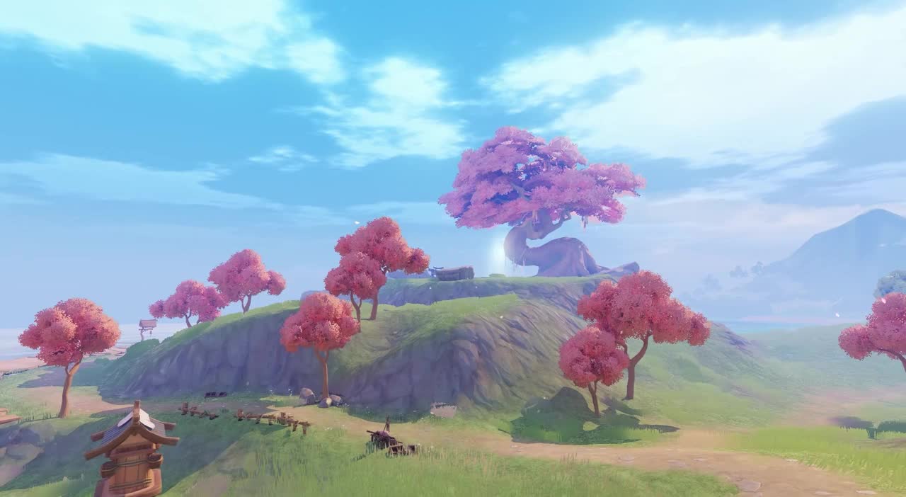 梦幻西游三维版-桃源村景色CG