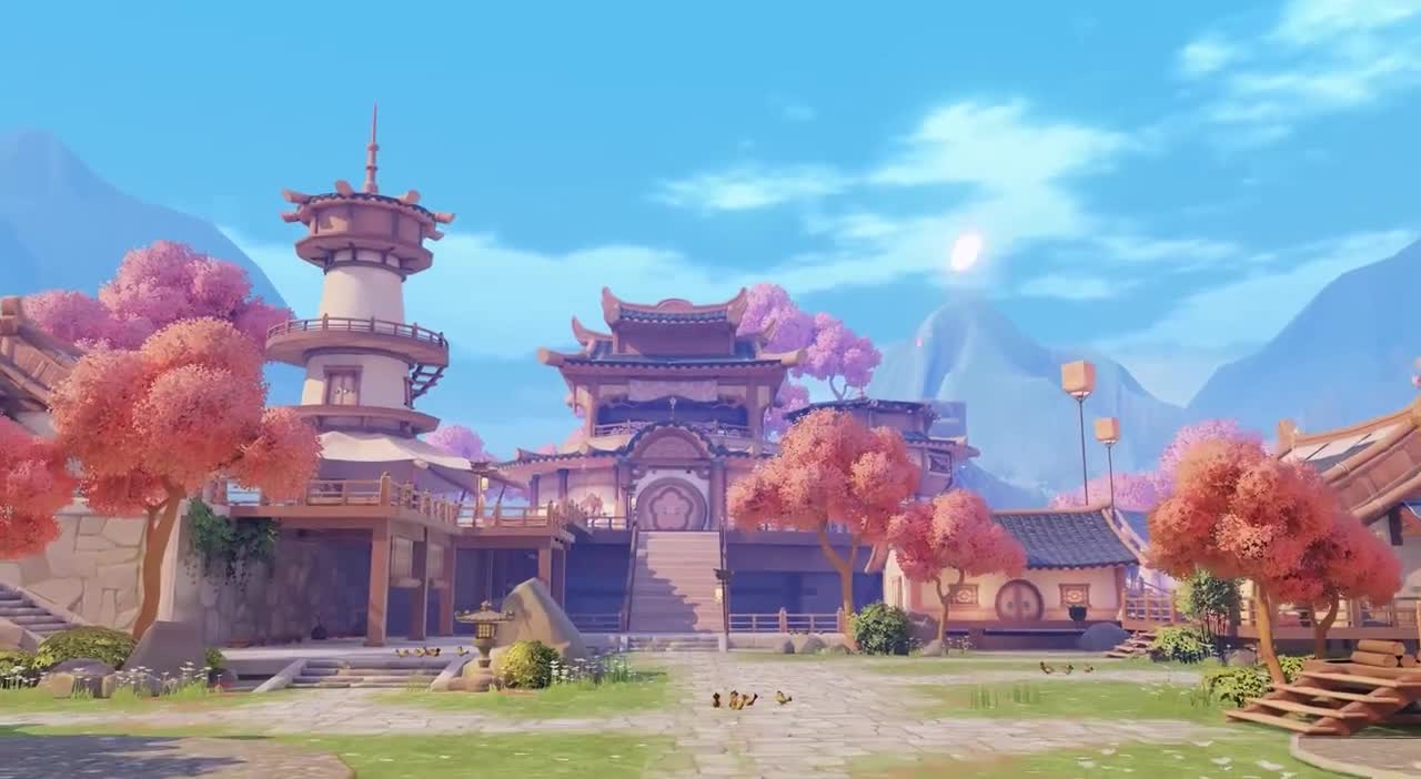 梦幻西游三维版-桃源村街景CG