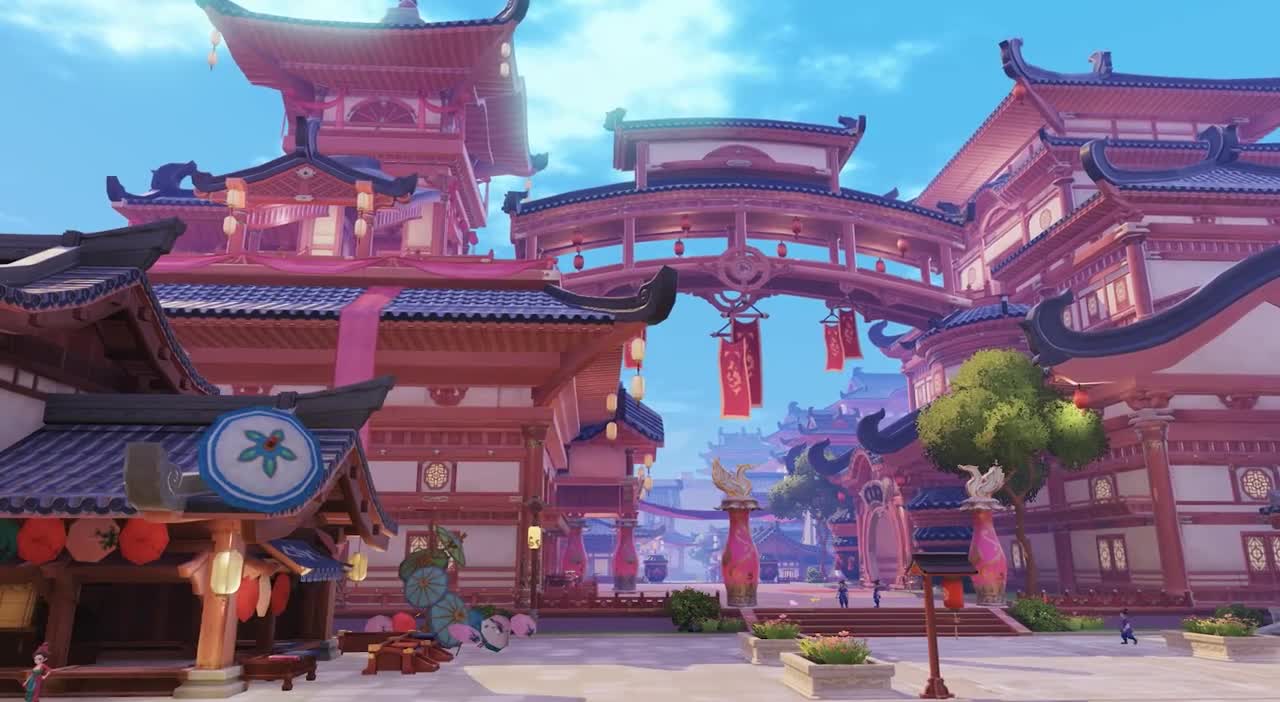 梦幻西游三维版-长安城街景CG