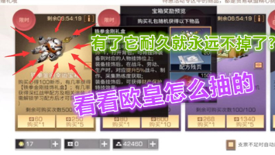 免费抽新佩饰居然可以不掉耐久永久无限使用! 明日之后 静观思禅