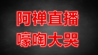 阿禅直播哭了!这次阿禅被彻底玩坏了!明日之后 静观思禅