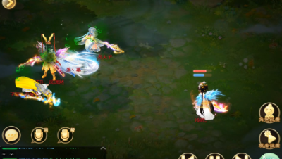 野外1v4，膜拜大神