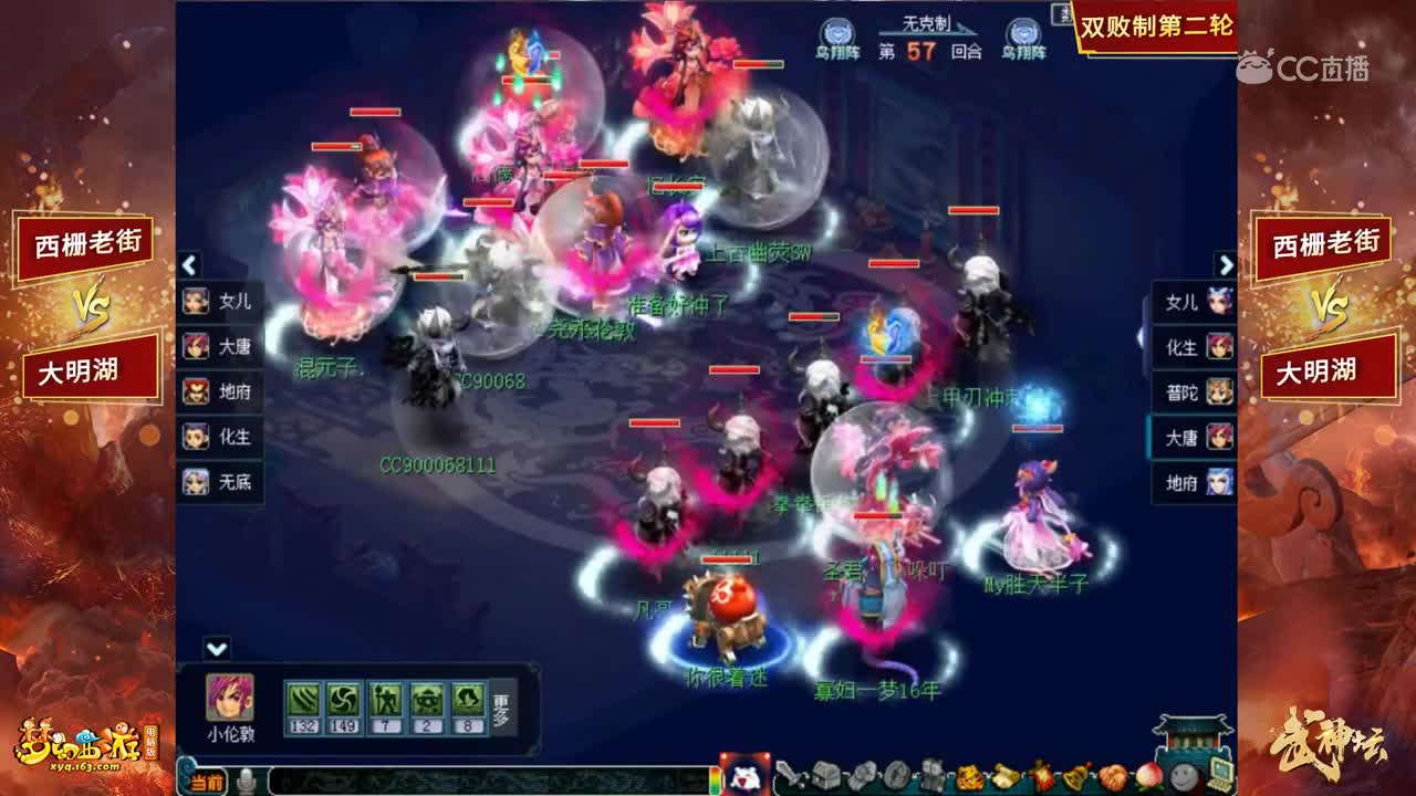 【2019武神坛明星赛】【双败制第二轮】大明湖VS西栅老街【CC情报站】