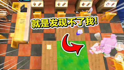 手工星球：最轻松的躲猫猫！在我面前站了半天都发现不到我