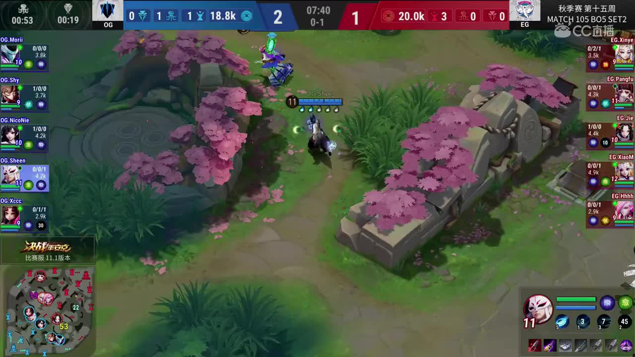 20191130 OPL秋季赛季后赛_EG VS OG set2