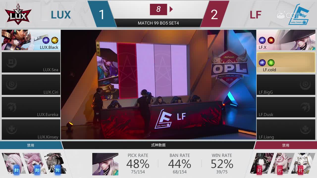 20191117 OPL秋季赛季后赛_LF VS LUX set4
