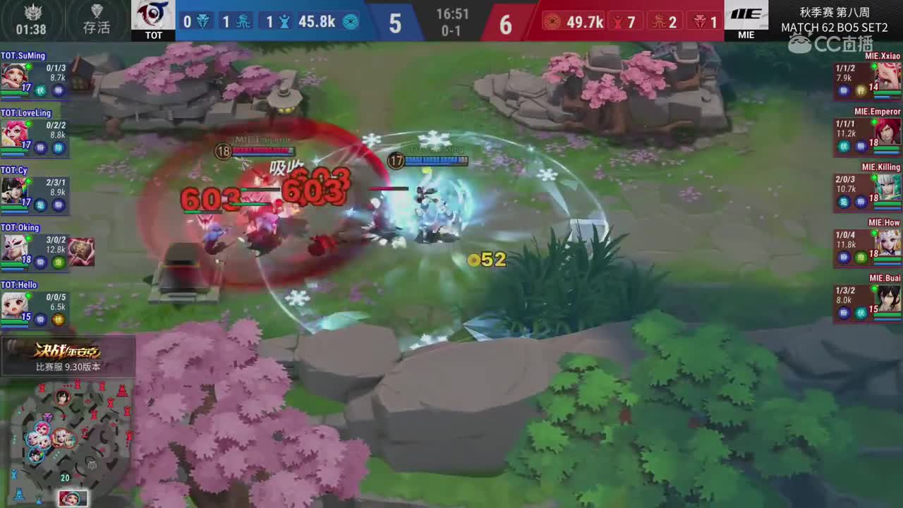 20191012 OPL秋季赛常规赛_MIE VS TOT SET2