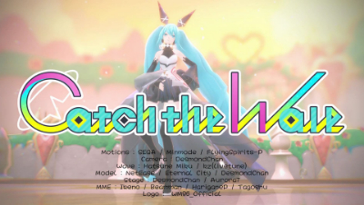【永远的七日之都 x MMD】初音未来 ！ Catch The Wave！
