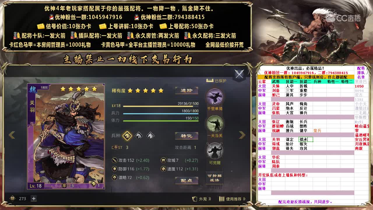 3月2日优神配将活动2