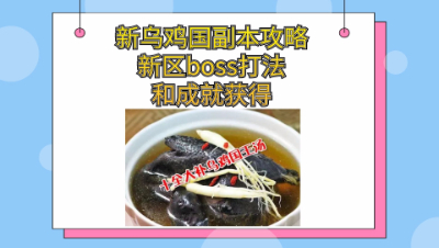 梦幻西游：最新乌鸡国副本详细攻略新区boss打法和成就获得