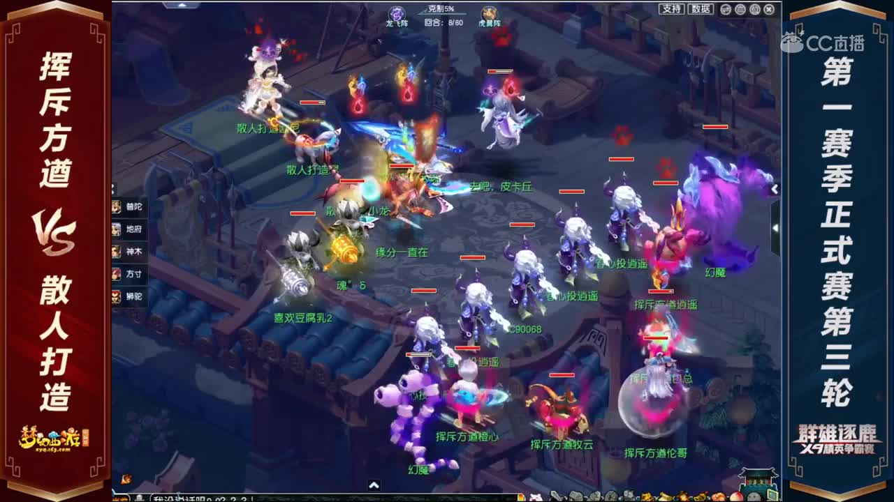 【2020群雄逐鹿】天元组第一赛季正式赛第三轮轮：挥斥方遒VS散人打造【CC情报站】