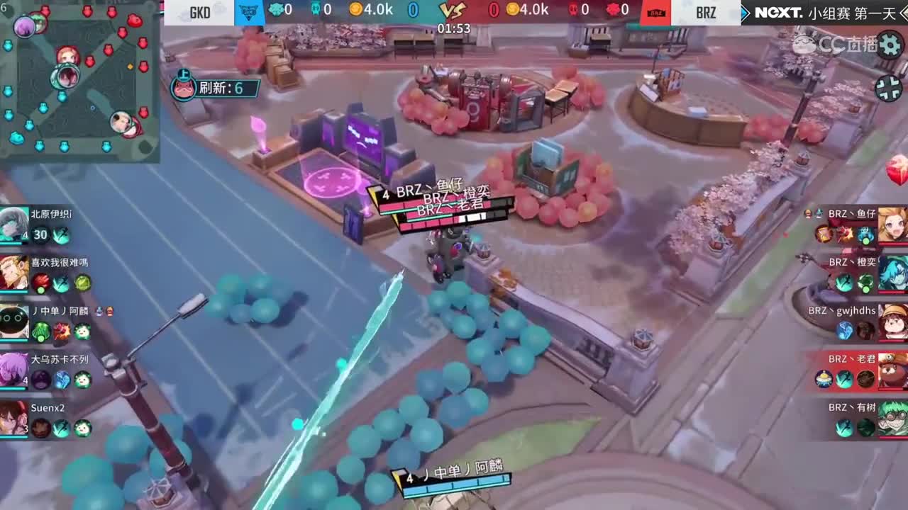 【NeXT2020春季赛】非人学园QWQs5杯赛GKD vs BRZ
