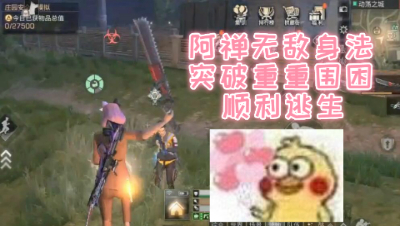 阿禅无敌身法!突破重重围困!顺利逃生!明日之后 静观思禅