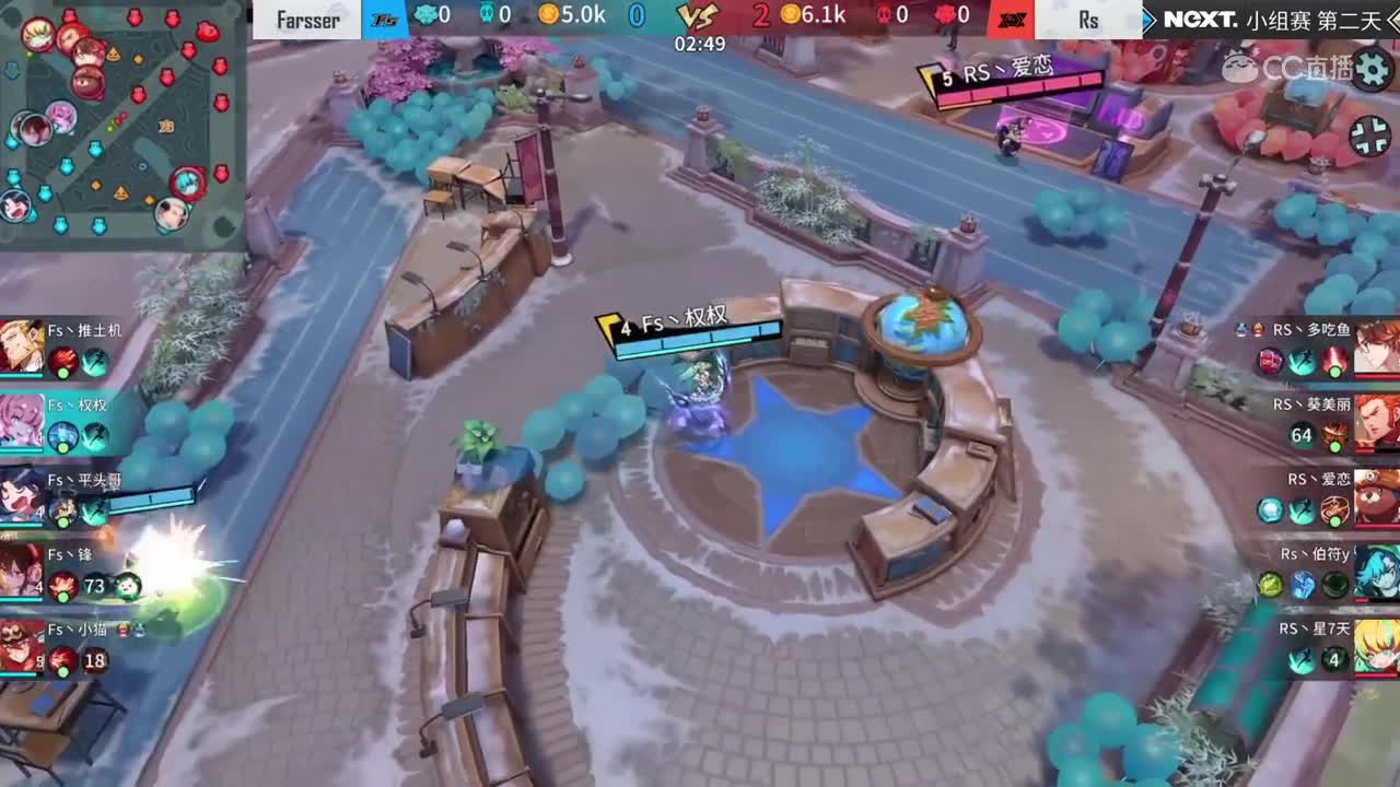 【NeXT2020春季赛】非人学园QWQs5杯赛Farsser vs Rs