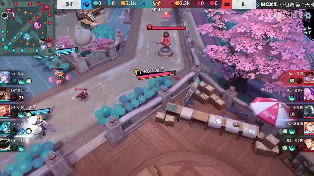 【NeXT2020春季赛】非人学园QWQs5杯赛SHT vs Rs