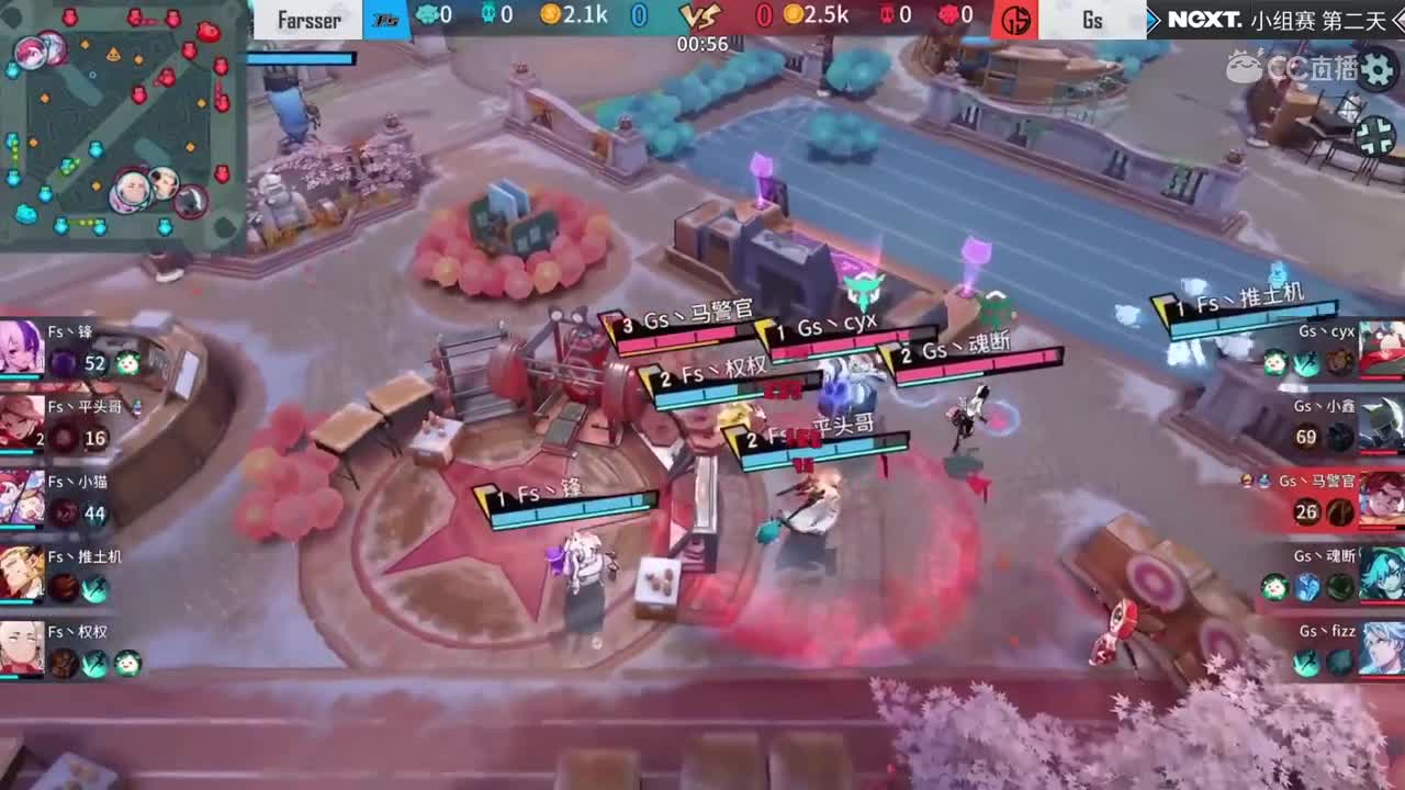 【NeXT2020春季赛】非人学园QWQs5杯赛Farsser vs Gs