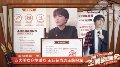 4大美女竞争激烈 王珏萌当选王牌冠军