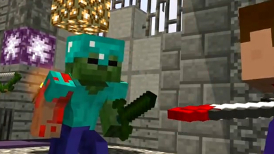 Skyblock War Part 2 - Minecraft Animation  Noob &