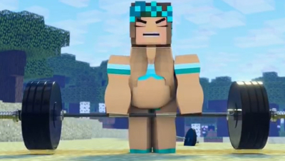 The minecraft life of Alex and Steve  Steve vs Vil
