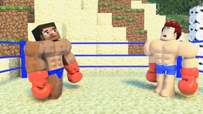 The minecraft life of Roblox and Steve  Noob vs Br