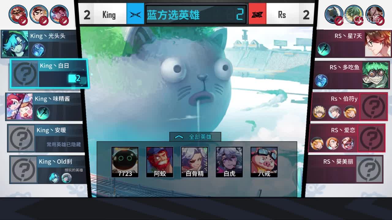 【NeXT2020春季赛】非人学园QWQs5杯赛 King VS RS