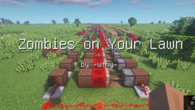 [红石音乐]Zombies on Your Lawn(植物大战僵尸) - 1.[红石音乐]Zombi