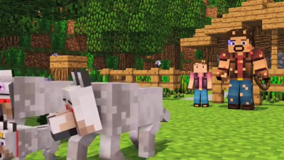 Wolf Life 4 - Minecraft Animation