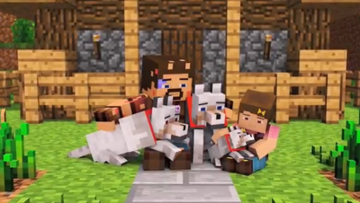 Wolf Life Full Animation - Alien Being Minecraft A