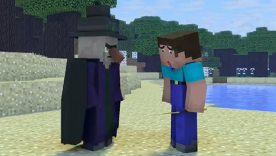 Best love story Noob vs Witch Minecraft animation