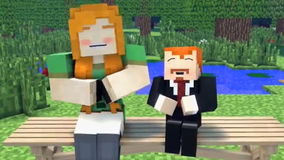 The minecraft life of Alex and Steve Steve Noooob
