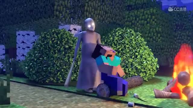 The minecraft life of Steve and Alex  Noob vs Gran