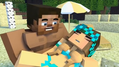 Best love story  Octopus  Minecraft animation Life