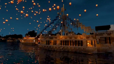 【Minecraft】清明上河图 [灯火阑珊处 人在画中游]【建筑师】[北宋翰林张择端原本]