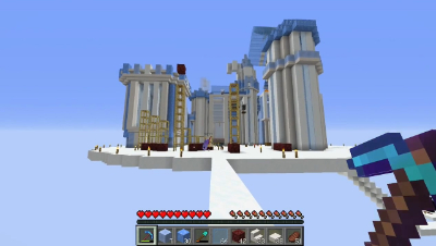 史詩級冰城堡大完工!鐵人塔正式啟用!