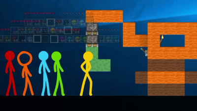 【Alan Becker】【1080P】火柴人vs我的世界（1-17合集+幕后） - 11.第3集