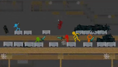 Cave Spider Roller Coaster - Animation vs Minecraf