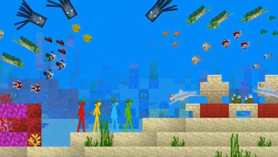 The Dolphin Kingdom - Animation vs Minecraft Short