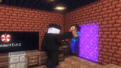 Monster School  Resident Evil 2 Full Movie - Minec