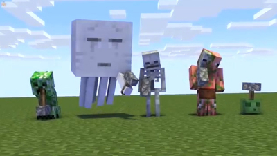 Monster School Build Battle - Minecraft Animation