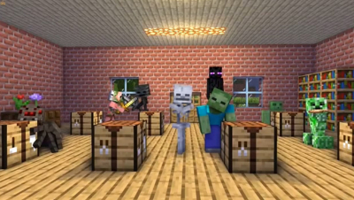 Monster School  CREEPER BECAME VILLAIN - Minecraft