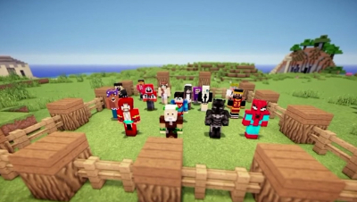 【青之巅】我的世界搞笑动画：如果老妈们掌控了MC (全)【中文字幕】 - 1.1