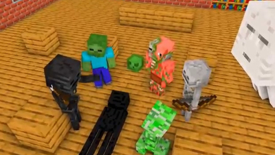 Monster School HEROBRINE BECAME ENTITY 303 - Minec