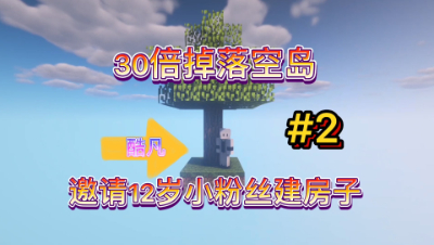 我的世界30倍空岛2：12的二愣子遭遇严厉酷某调教！