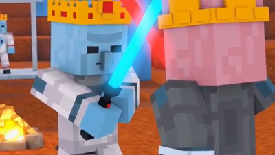 Alien & Villager Life FULL ANIMATION - Minecraft A